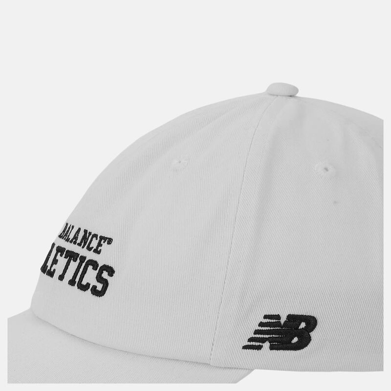 New Balance 6 Panel NB Athletics Logo Hat image number 5